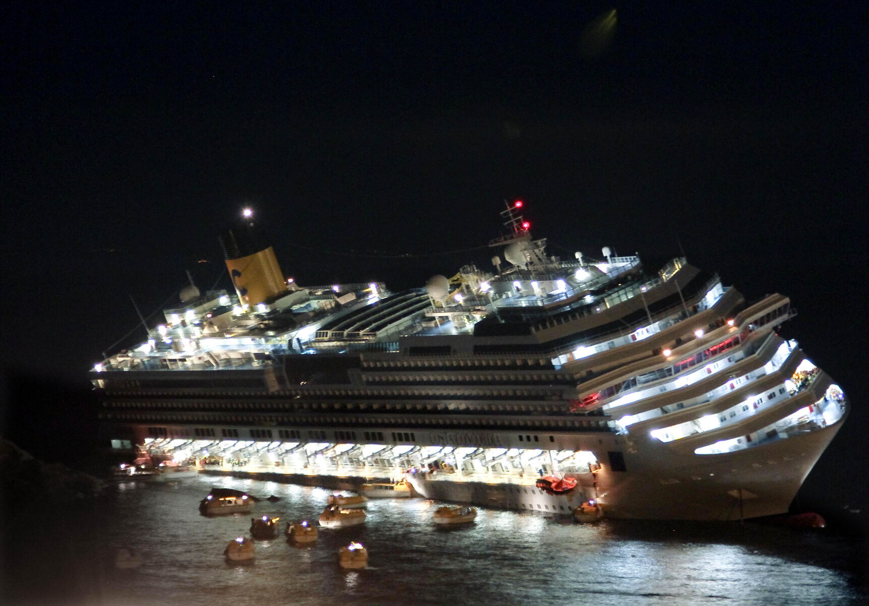 2012: Costa Concordia